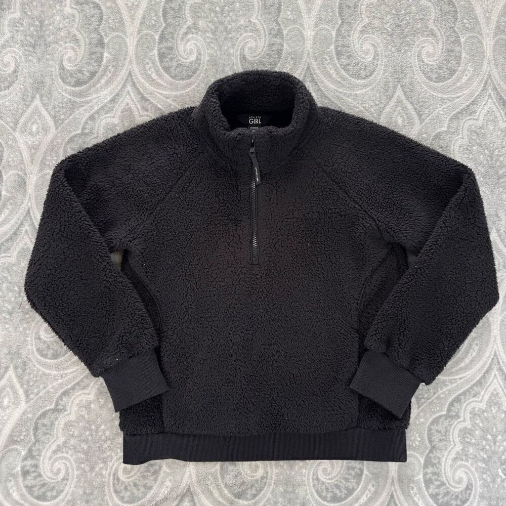 Athleta Girl Sherpa Half Zip